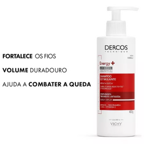 Kit Dercos Shampoo + Condicionador + Super Ampola + Sérum